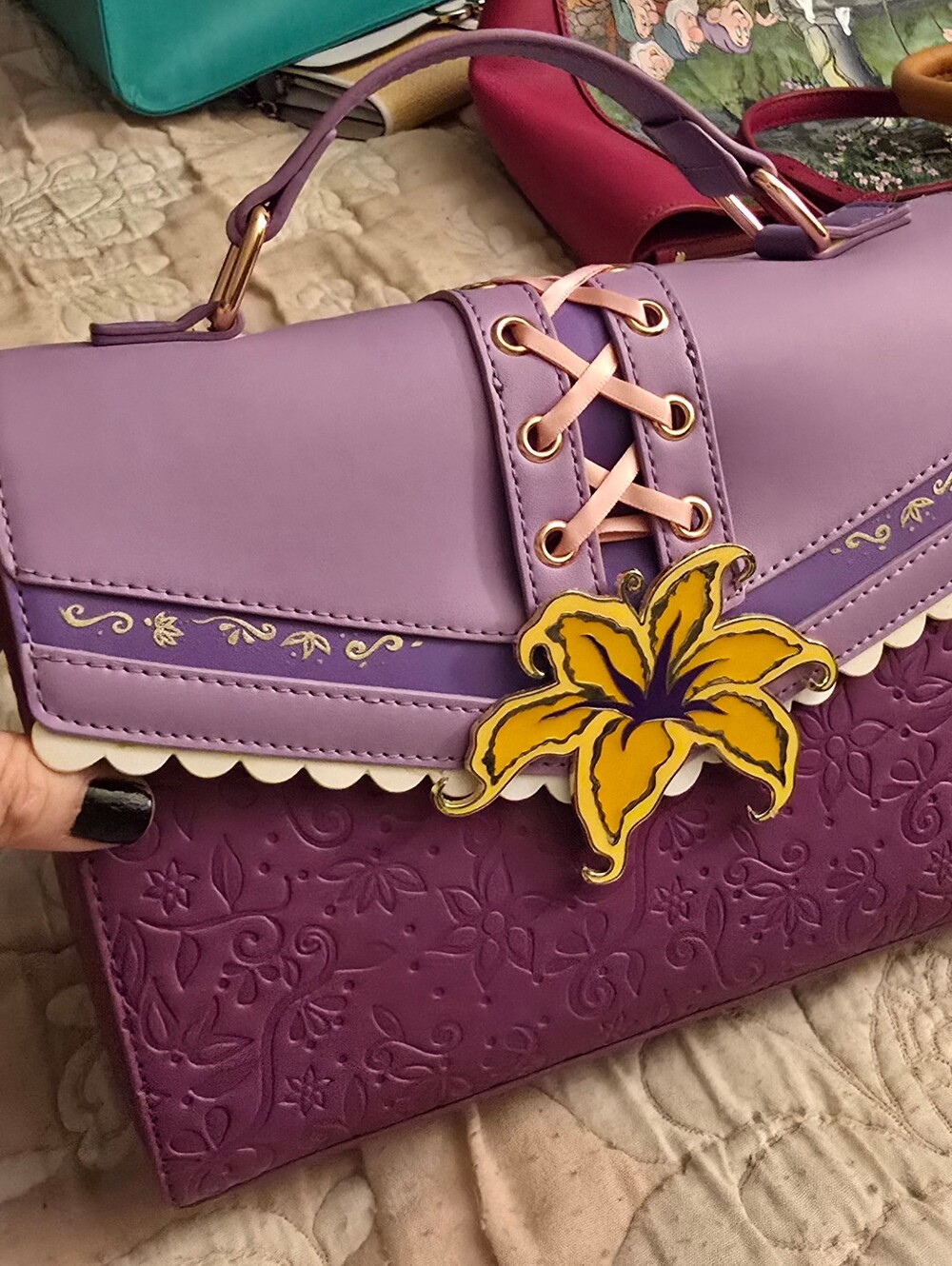 Disney Rapunzel Purse RARE - Picture 4 of 14